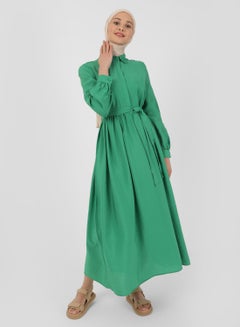 Buy Belted Tiered Shirt Dress in UAE