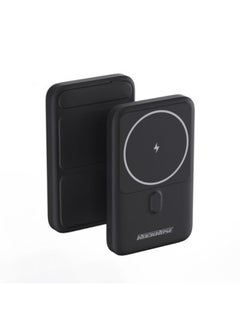 Buy RockRose 10000mAh Magnetic Wireless Charge Power Bank With Kickstand Compatile With MagSafe RRPB37 in Egypt