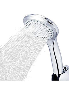 اشتري Home Pro Shower Head with 5 Modes Ultra-Thin High Pressure Handheld Shower Adjustable Shower Head -Food Grade Silicone Spout-Universal Shower Heads-Chrome Best Pressure Boosting Shower Head في الامارات