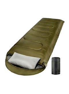 اشتري Big & Tall Cold-Weather Sleeping Bag, 10°F Camping Sleeping Bag for Adults, Comfortable & Warm Flannel Sleeping Bag for Camping and Outdoor Use, Fits Adults up to 6ft 7in Tall في الامارات