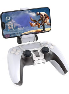 Buy PS5 Controller Mobile Gaming Clip, Clip Mount for PS5 DualSense Controller, Adjustable Mobile Phone Clamp Handle Bracket Gaming Holder Mount Stand for Playstation 5 Controller in Saudi Arabia