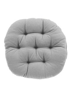 Buy Square Soft Velvet Decorative Cushion Attractive Colors - Gray in Saudi Arabia