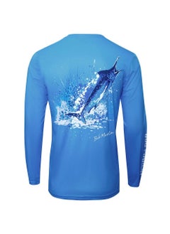 اشتري Bob Marlin Performance Shirt Ocean Marlin Blue-3XL في الامارات