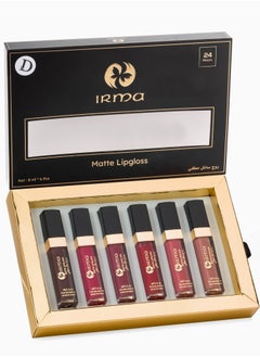 Buy 6-Piece Up To 24H Matte & Intense Lipstick Multicolour in Saudi Arabia