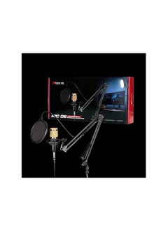 Buy XTRIKE ME MIC06 Condenser Profissional Microphone Kit - Adjustable Mic Suspension Scissor Arm, Shock Mount and Double-Layer Pop Filter for Studio Recording Broadcasting in Egypt