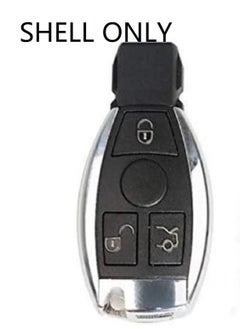 Buy 3 Button Key Shell Only for Mercedes Benz after 2000+ NEC&BGA replace NEC Chip with logo in UAE