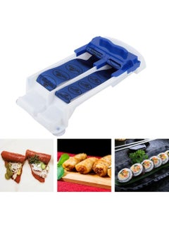 Buy Double Vegetable Meat Rolling Tool Roll Sushi Maker Rolling Cookware Tool Innovative Kitchen Vegetable Roller Machine in UAE