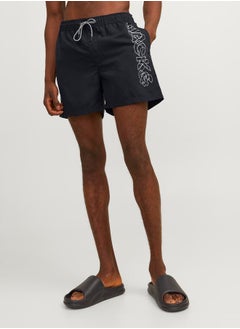 Buy Double Logo Swim Shorts in Saudi Arabia