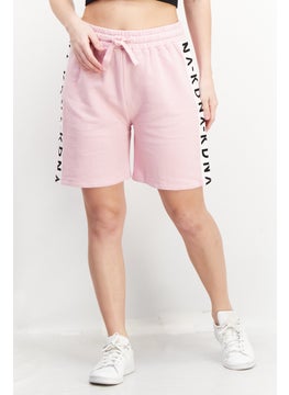 اشتري Women Solid Basic Short, Pink Combo في الامارات