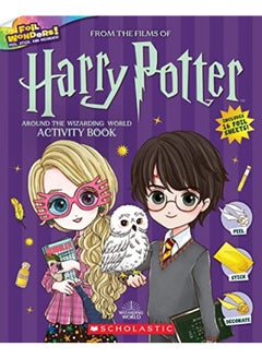 Buy Around The Wizarding World Activity Book Harry Potter Foil Wonders By Jasper Meadowsweet Paperback in UAE