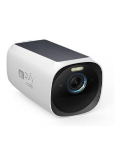 Buy Eufy Security EufyCam 3 Add-on Camera, Security Camera Outdoor Wireless, 4K Camera with Integrated Solar Panel, Forever Power, Face Recognition AI, Expandable local storage, Spotlight, No Monthly Fee in UAE