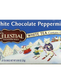 اشتري White Tea White Chocolate Peppermint 20 Tea Bags 0.9 oz (25 g) في الامارات