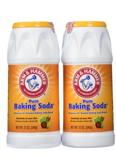 اشتري ARM AND HAMMER PURE BAKING SODA PACK OF 2*340G في الامارات