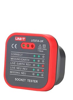 اشتري Uni-T Ut07A, Socket Tester 230Vac في الامارات