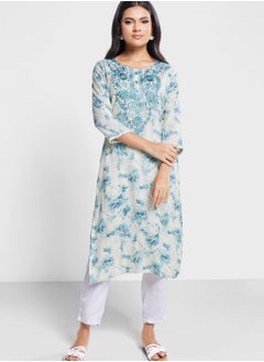 Buy Printed Embroidered Kurti in UAE