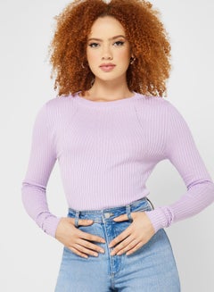 Buy Knitted Crew Neck Sweater in UAE