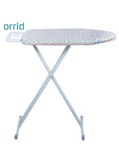 اشتري Iron Board with Heat Resistant Cover and Felt Pad, Adjustable Height Ironing Board with Heavy Sturdy Legs. في الامارات