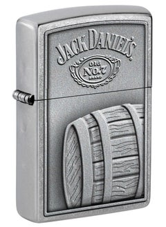 Buy Zippo CI015720 207 Jack Daniels Street Chrome Windproof Lighter in UAE