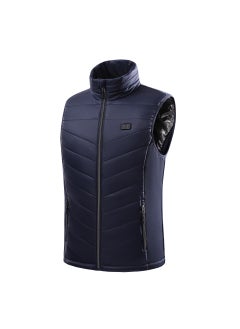 اشتري Smart Heated Vest 15-Zone Fiber Men USBDeep Blue-Fever in Zone 15 Deep Blue-Fever in Zone 15 في الامارات