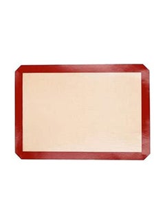 Buy 42 X 30Cm 1 Size Cooking Silicone Mat Non-Stick Silicone Baking Pad For Cake Cookie Macaron Oil Proof Baking Liner Pastry Mat Bakeware Silicone Baking Mat in Egypt