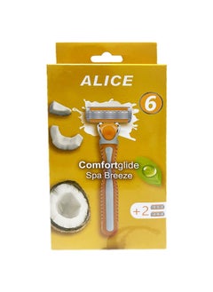 Buy Alice Comfort Glide Spa Breeze + 2 Razor in Egypt