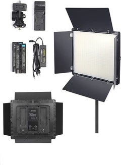 اشتري Padom 800 LED light video light kit , rechargeable and plug-powered camera video light, 3200K-5600K camera video light， rechargeable and plug-powered video conference live light في الامارات