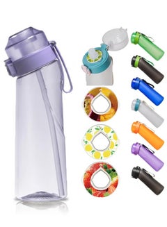 Buy Flavored Water Bottle, Air up Water Bottle with Flavor Pods, Flavor Water Bottle, Air up Water Bottle, for Kids, 22oz, 600ml (New Orange - 1 bottle (650 ml) + 3 pods in random flavors) in Saudi Arabia