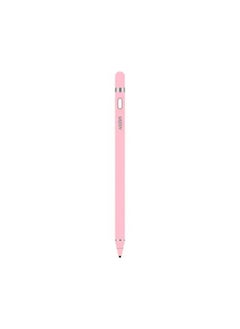 اشتري Touch Pen 100mAh, 1.45mm Soft Fine Tip, Built in Micro USB Charging, Easy to Use Touch Stylus Pen For iOS/Android Phones, iPad, Tablets - Pink في الامارات