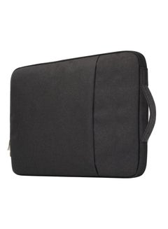 Buy Laptop Sleeve Bag Compatible MacBook Pro 16 Inch 2021 2022 M1 Pro Max A2485 A2141 Pro Retina 15 A1707 Notebook Polyester Vertical Case With Pocket Black in UAE