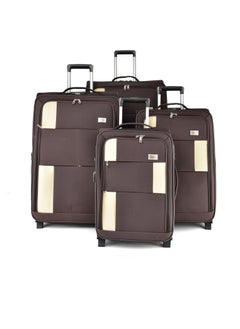 اشتري NEW TRAVEL SOFT Luggage set 4 pieces size 32/28/24/20  inch 9921/4P  (2w) في السعودية