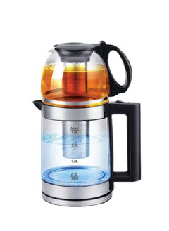 اشتري Electric Kettle With Teapot Is Equipped With Anti-Heat Handles And Leak-Proof Lid في السعودية