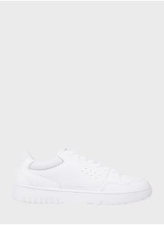 Buy Logo Print Low Top Sneakers in UAE