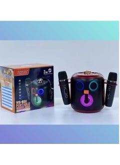 Buy WS-930 Portable Wireless Karaoke Speaker With 2 Wireless Microphones in UAE