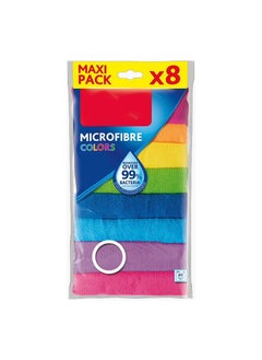 اشتري Vileda 8-Piece Microfibre Multipurpose Cloth Set في الامارات