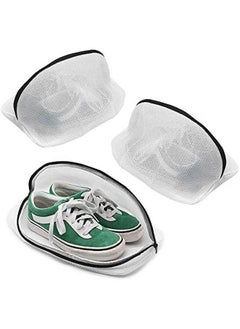 اشتري Shoe Washing Bag a Set of 3 Reusable Mesh Shoe Washing Bags Suitable for Sports Shoes Running Shoes Suitable for Men في السعودية