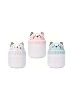 Buy Wood Cool Mist Ultrasonic Humidifier for Room Moisture, Aroma Diffuser for Home, 220ml Essential Oil Diffuser with 7 Colorful Night Light, Auto Shut-Off, Home, Office, car in Egypt