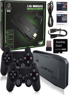 Buy M8 Game Stick 4k Game Console Wireless Gamepad Hdmi Tv Retro Game in UAE
