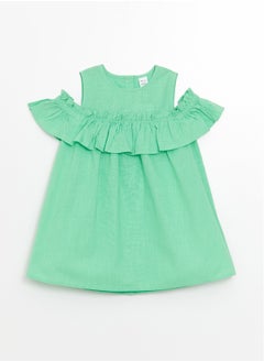 اشتري Crew Neck Baby Girl Dress في مصر