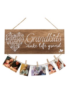 Buy Grandkids Picture Frames Gifts for Grandma Grandpa, Grandkids Photo Frame, Mothers Day Gifts for Grandmother, Grandchildren, Grandkidser Birthday Gifts for Grandparents (13.5 * 5.5 inch) in UAE