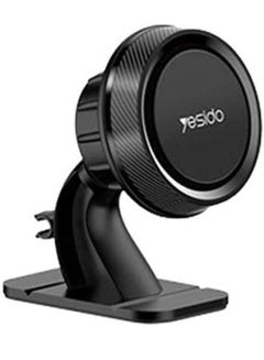 Buy Yesido C60 Magnetic Car Phone holder For For iphone and Smat Phone with 360 Degree Magnetic holder in Air Vent and Mount Car holder - Black in UAE