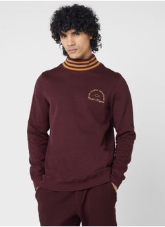 اشتري Logo High Neck Sweatshirt في السعودية