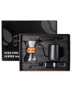 اشتري V60 Coffee Drip Kit Drip Set, 5 Pieces Specialty Coffee Set, Professional Coffee Maker Tools في الامارات