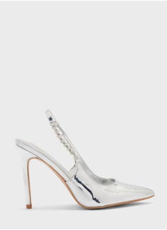 Buy Jewel-Link Slingback Stiletto Pumps in UAE