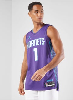 Buy Charlotte Hornets Dri-Fit Swimming Jersey in UAE