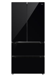 اشتري Free Standing French Door Refrigerator No Frost with Inverter Motor & FlexZone Drawers 510 Litres RFD 75850 GBK في الامارات