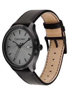 Buy Men's Analog Round Shape Leather Wrist Watch 25200355 - 43 Mm in UAE