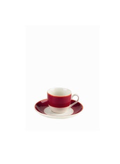 اشتري COFFEE CUP&SAUC.CC85 COUPE PERLA RED في الامارات