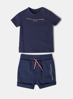 Buy Baby Boys Logo Shorts Set in UAE