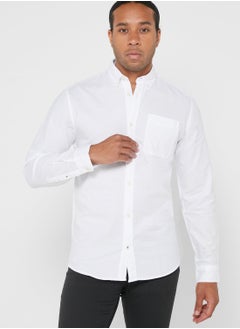 Buy Button Down Slim Fit Shirt in UAE