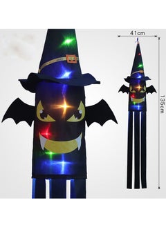 Buy Decorative LED Lanterns Pumpkin Lanterns Witch Hat Hanging Lanterns Ghost Lantern Strings in UAE